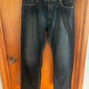 Signature by Levi Strauss Dark Blue Men's Jeans